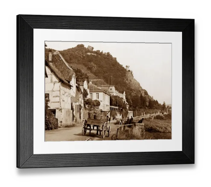 Framed Print : Rolanseck, Germany, Victorian period Framed Print : Rolanseck, Germany, Victorian period