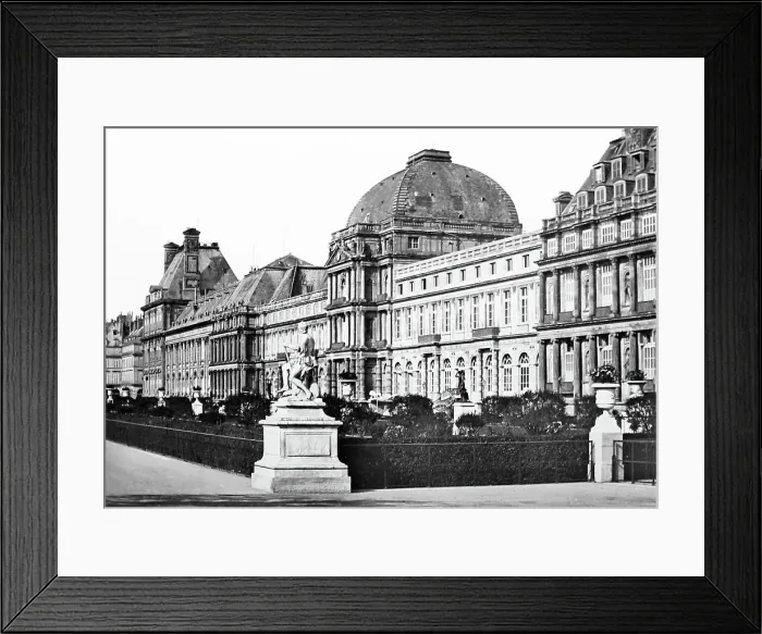 Framed Print : Tuileries Palace, Paris, Victorian period Framed Print : Tuileries Palace, Paris, Victorian period