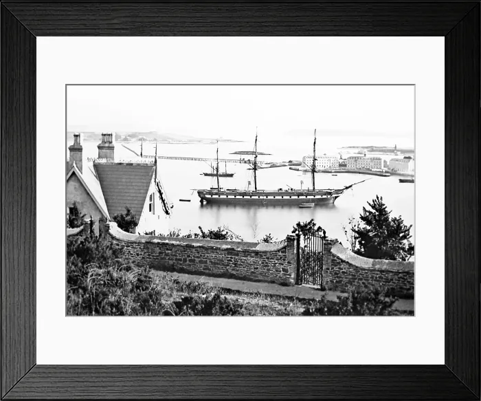 Framed Print : Cobh (formerly Queenstown) Harbour, Ireland Framed Print : Cobh (formerly Queenstown) Harbour, Ireland