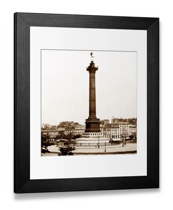 Framed Print : Place de la Bastille, July Column, Paris France Framed Print : Place de la Bastille, July Column, Paris France