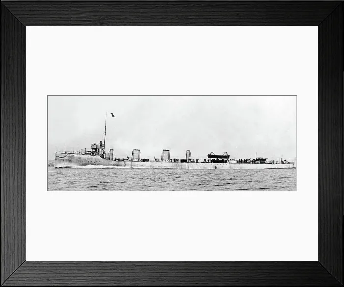 Framed Print : HMS Derwent probably during WW1 Framed Print : HMS Derwent probably during WW1