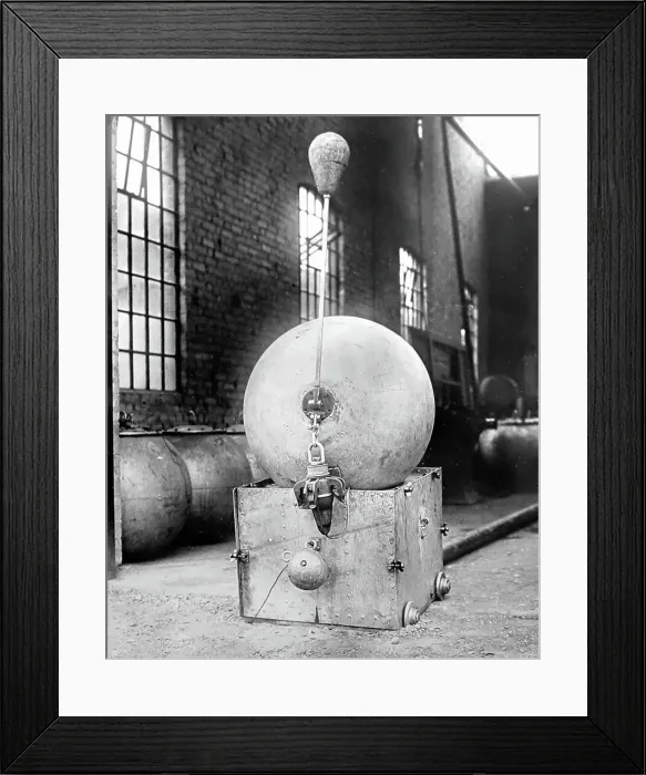 Framed Print : A British submarine mine during WW1 Framed Print : A British submarine mine during WW1