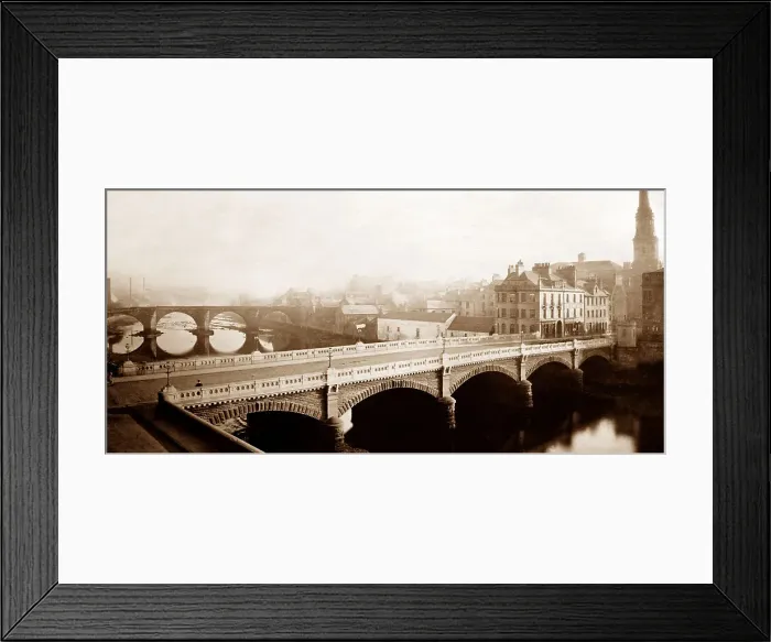 Framed Print : Bridges in Ayr, Scotland Framed Print : Bridges in Ayr, Scotland