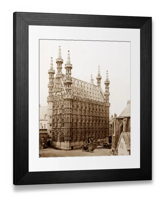 Framed Print : Leuven Cathedral, Belgium Framed Print : Leuven Cathedral, Belgium