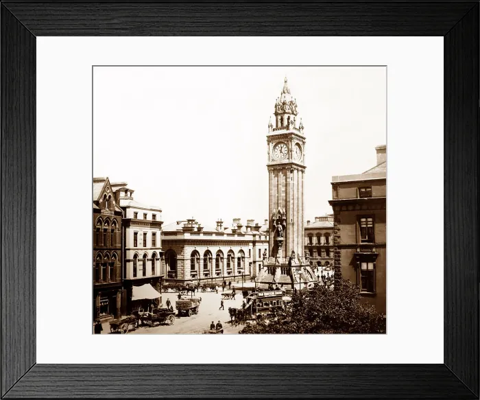 Framed Print : Albert Memorial, Belfast, Ireland, Victorian period Framed Print : Albert Memorial, Belfast, Ireland, Victorian period