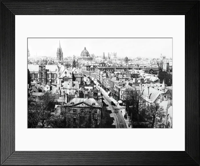 Framed Print : Oxford, Victorian period Framed Print : Oxford, Victorian period