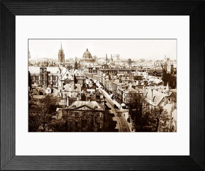 Framed Print : Oxford panorama Framed Print : Oxford panorama