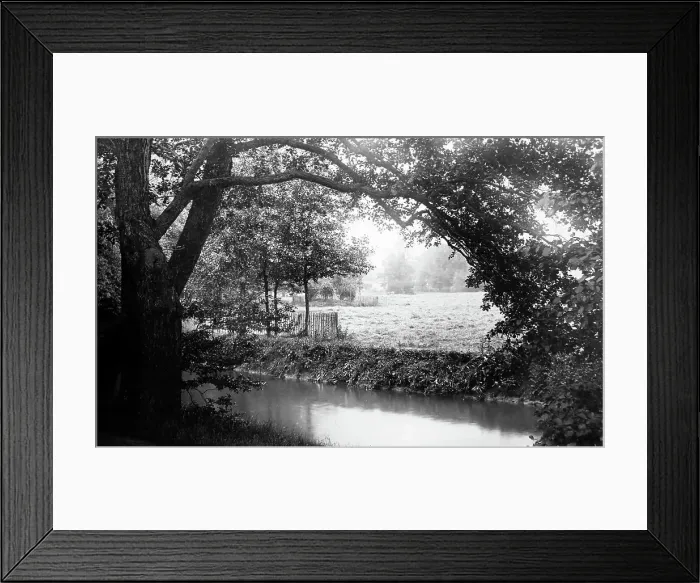 Framed Print : Christ Church Meadow, Oxford, Victorian period Framed Print : Christ Church Meadow, Oxford, Victorian period