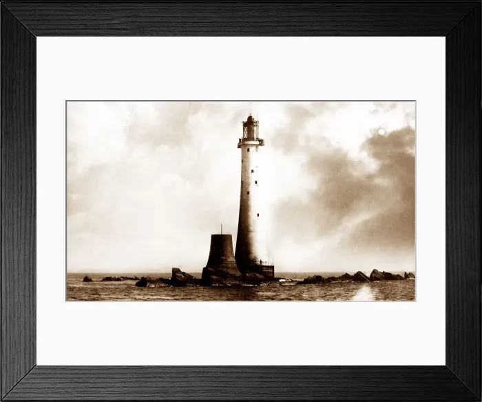 Framed Print : Eddystone Lighthouse Framed Print : Eddystone Lighthouse