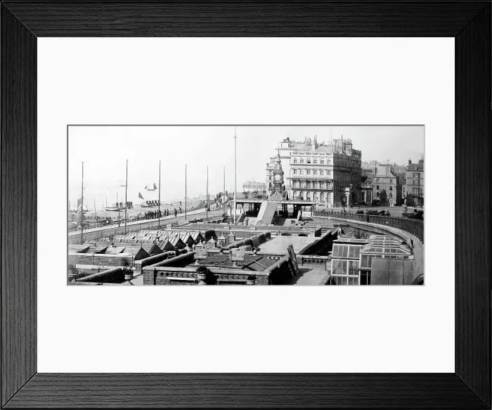 Framed Print : Royal Albion Hotel from the roof of the Aquarium, Brighton Framed Print : Royal Albion Hotel from the roof of the Aquarium, Brighton