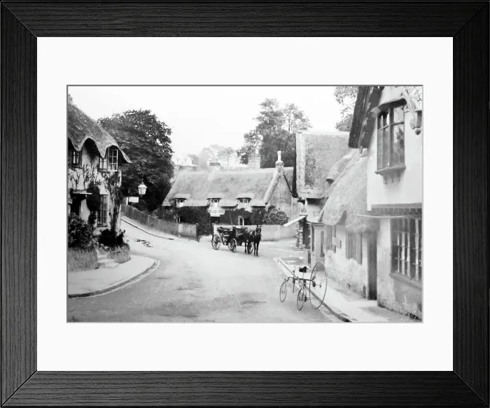 Framed Print : Shanklin, Isle of Wight, Victorian period Framed Print : Shanklin, Isle of Wight, Victorian period