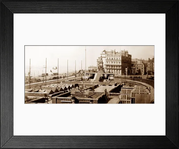 Framed Print : Royal Albion Hotel, Brighton, from the Aquarium Framed Print : Royal Albion Hotel, Brighton, from the Aquarium