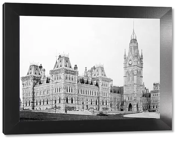 Central Parliament Building, Ottowa, Canada, early 1900s