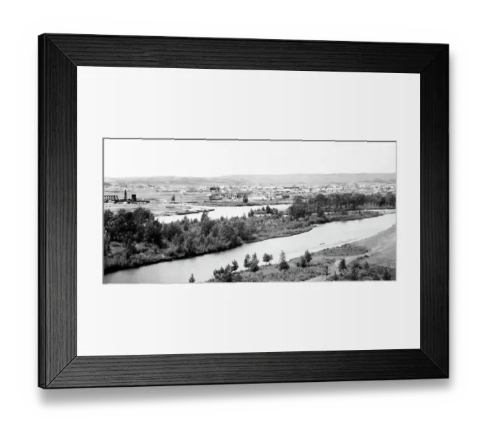 Framed Print : Calgary, Canada, early 1900s Framed Print : Calgary, Canada, early 1900s