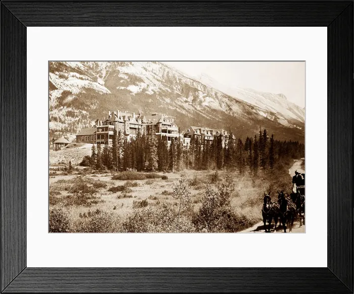 Framed Print : Banff Springs Hotel, Canada Framed Print : Banff Springs Hotel, Canada