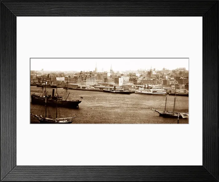 Framed Print : Saint John, New Brunswick, Canada Framed Print : Saint John, New Brunswick, Canada