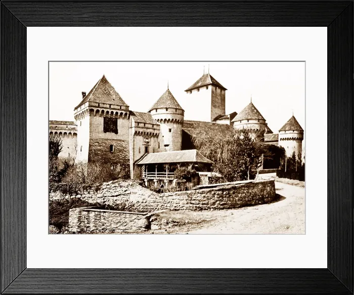 Framed Print : Chillon Castle, Switzerland Framed Print : Chillon Castle, Switzerland