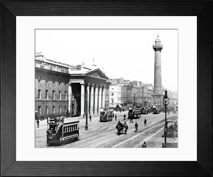 Framed Print : Post Office, Dublin, Ireland, early 1900s Framed Print : Post Office, Dublin, Ireland, early 1900s