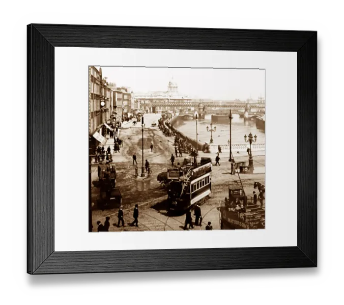 Framed Print : Connell Bridge, Dublin, Ireland Framed Print : Connell Bridge, Dublin, Ireland