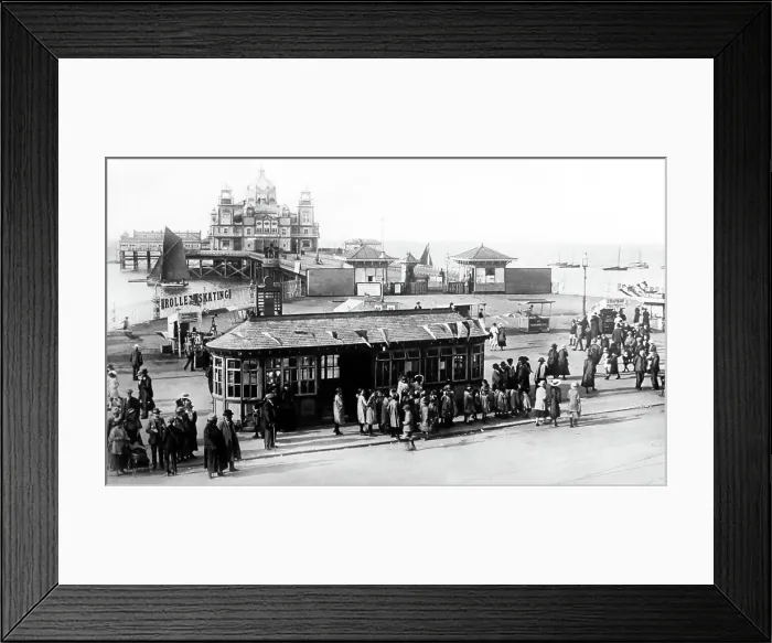 Framed Print : Central Pier, Morecambe Framed Print : Central Pier, Morecambe