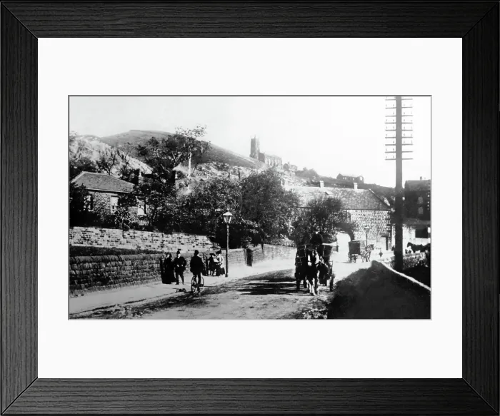 Framed Print : Lower Laithe, Todmorden, Lancashire, early 1900s Framed Print : Lower Laithe, Todmorden, Lancashire, early 1900s