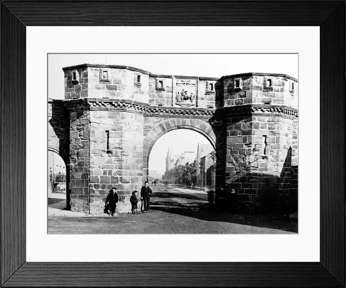Framed Print : West Port, St. Andrews, Scotland, Victorian period Framed Print : West Port, St. Andrews, Scotland, Victorian period
