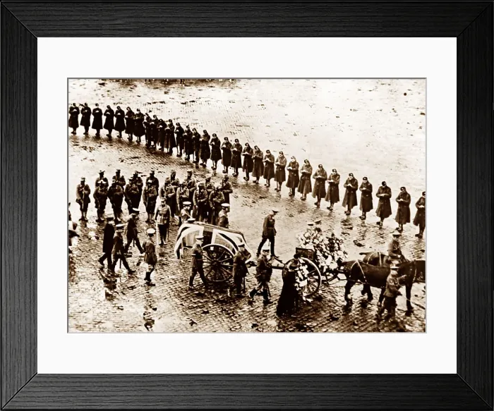 Framed Print : Lord Roberts funeral, London Framed Print : Lord Roberts funeral, London