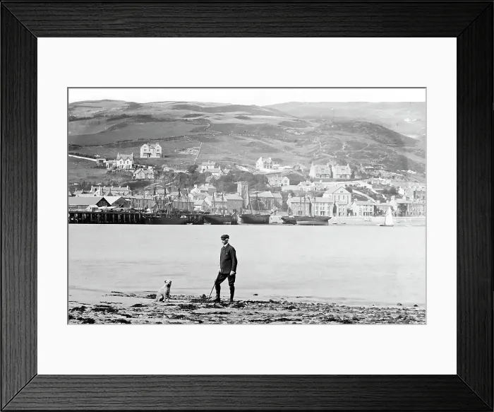 Framed Print : Aberdovey, Wales, early 1900s Framed Print : Aberdovey, Wales, early 1900s