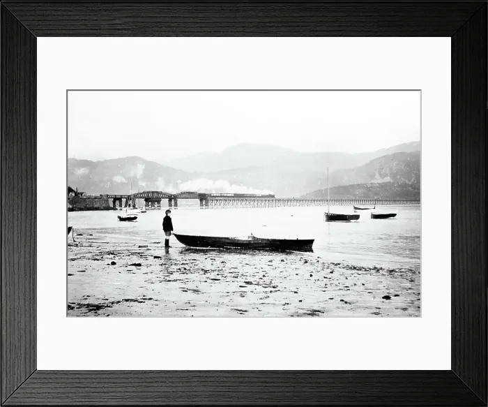 Framed Print : Barmouth, Wales, early 1900s Framed Print : Barmouth, Wales, early 1900s
