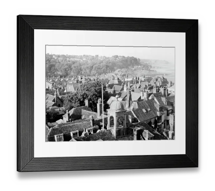 Framed Print : Rye, early 1900s Framed Print : Rye, early 1900s