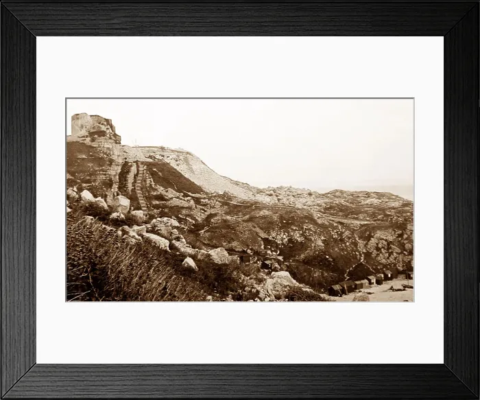 Framed Print : Rufus Castle, Portland Framed Print : Rufus Castle, Portland