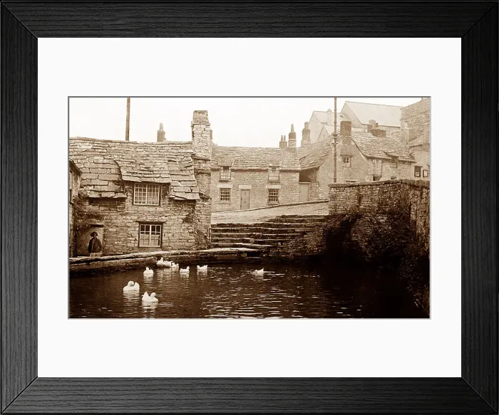 Framed Print : Old Swanage Framed Print : Old Swanage