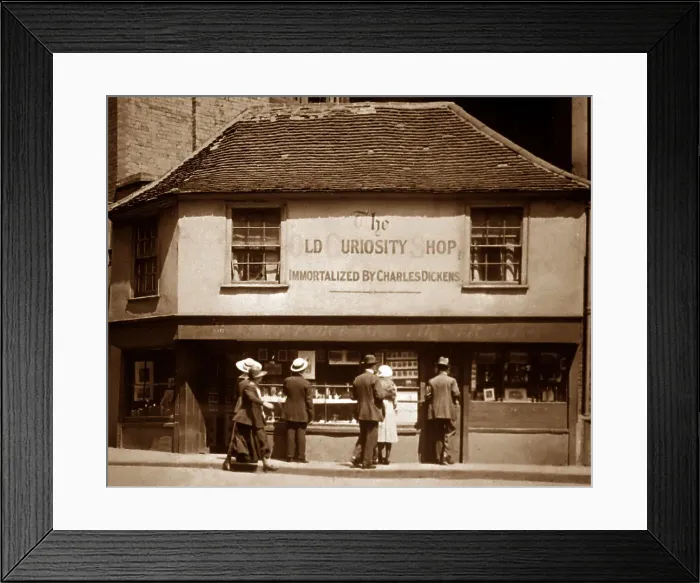 Framed Print : The Old Curiosity Shop, London Framed Print : The Old Curiosity Shop, London