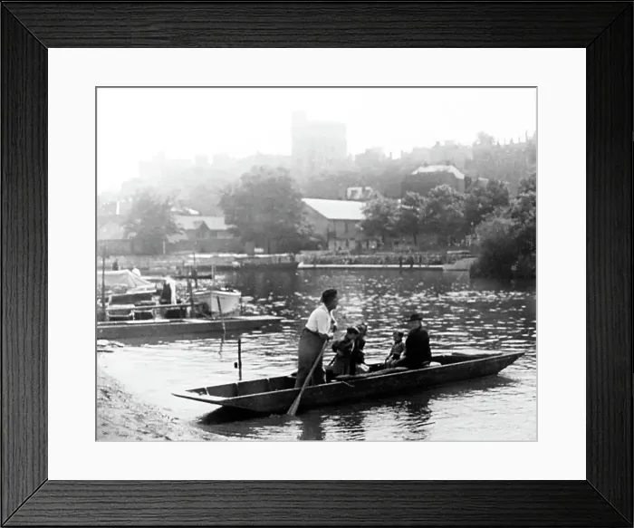 Framed Print : The ferry at Windsor Framed Print : The ferry at Windsor