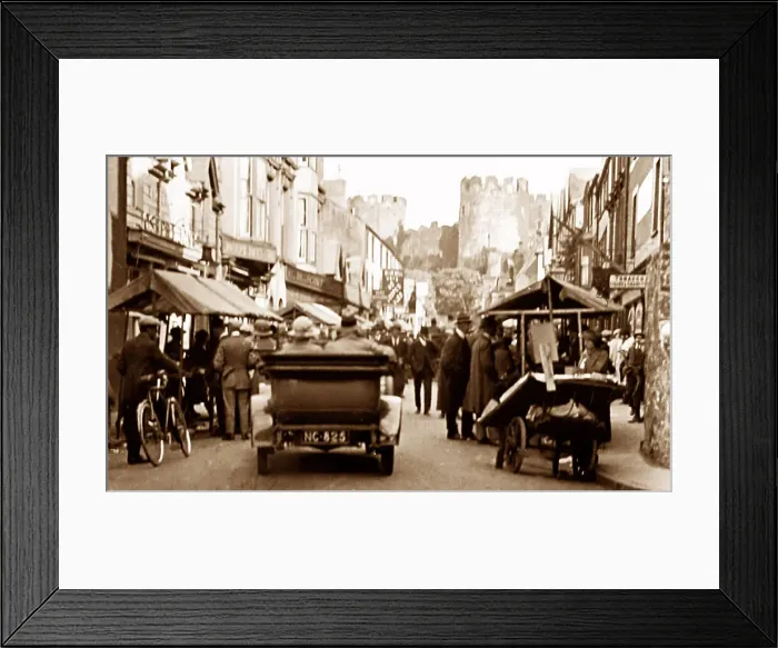 Framed Print : Conwy and the Castle, 1920s maybe Framed Print : Conwy and the Castle, 1920s maybe