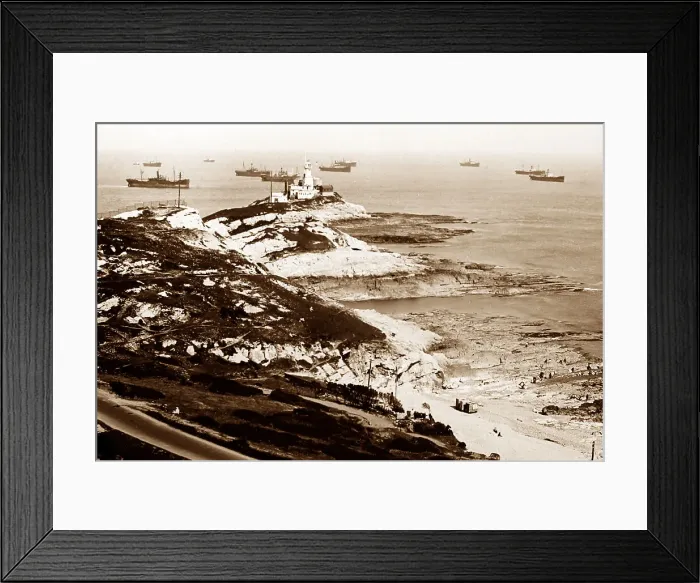 Framed Print : Bracelet Bay and Mumbles Head, Wales Framed Print : Bracelet Bay and Mumbles Head, Wales