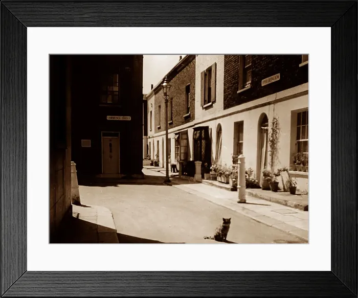 Framed Print : Lawrence Street, London Framed Print : Lawrence Street, London