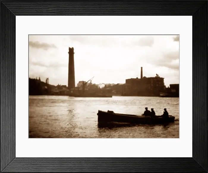 Framed Print : Lambeth Shot Tower, London, early 1900s Framed Print : Lambeth Shot Tower, London, early 1900s