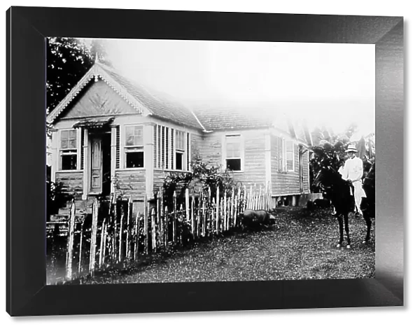 Settler's house, St Mary, Jamaica, early 1900s