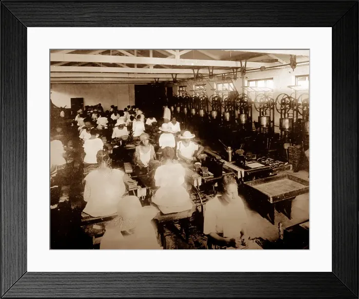 Framed Print : Cigar factory, Kingston, Jamaica Framed Print : Cigar factory, Kingston, Jamaica