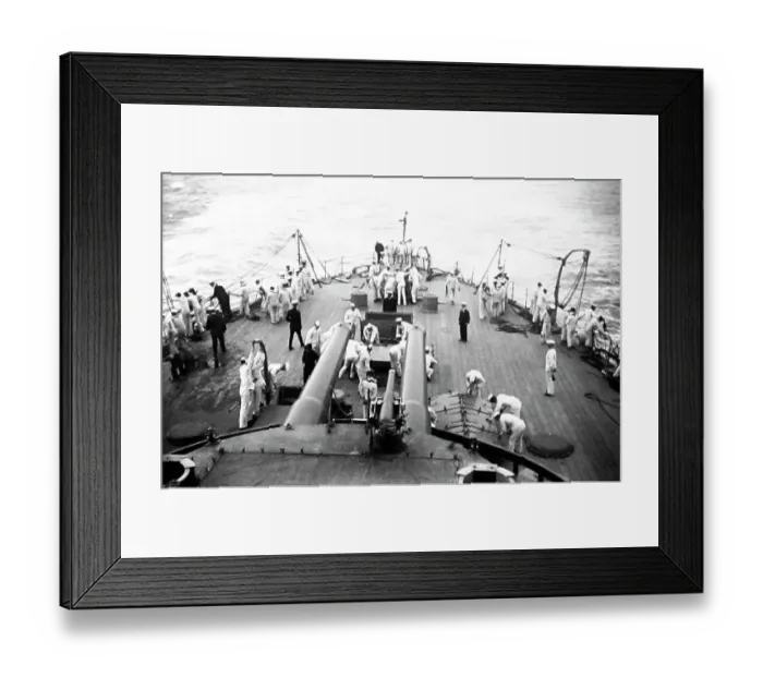 Framed Print : Clearing for action Royal Navy Framed Print : Clearing for action Royal Navy