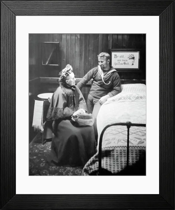 Framed Print : Agnes Weston at the Royal Sailors Rest Portsmouth Framed Print : Agnes Weston at the Royal Sailors Rest Portsmouth