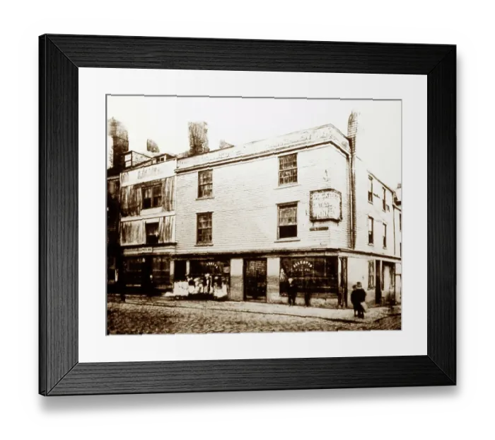 Framed Print : The Napier Inn and Dock Gate Inn, Fore Street, Plymouth Framed Print : The Napier Inn and Dock Gate Inn, Fore Street, Plymouth