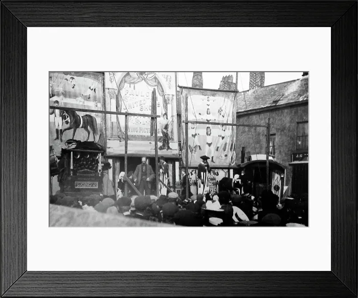 Framed Print : Whitehaven fair in 1899 Framed Print : Whitehaven fair in 1899