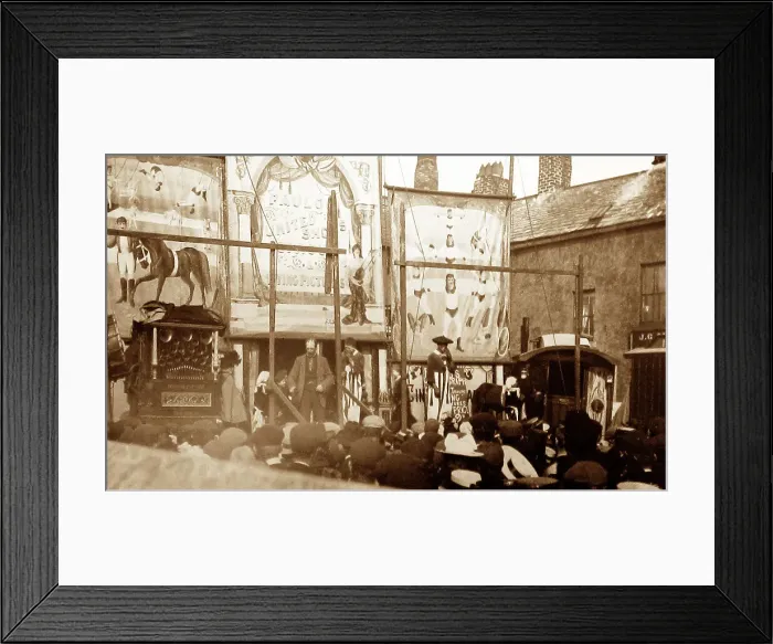 Framed Print : Whitehaven fair in 1899 Framed Print : Whitehaven fair in 1899