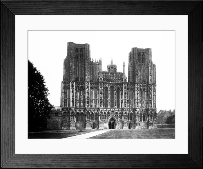 Framed Print : wells cathedral west front Framed Print : wells cathedral west front
