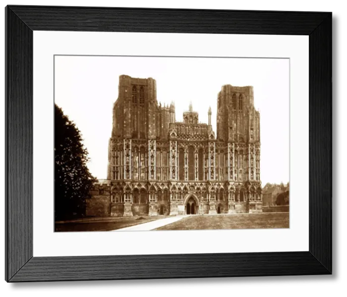 Framed Print : wells cathedral west front Framed Print : wells cathedral west front