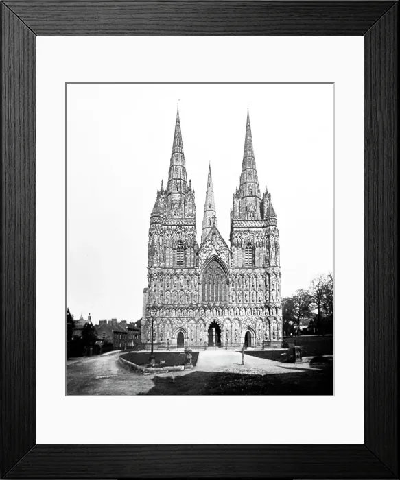 Framed Print : lichfield cathedral Framed Print : lichfield cathedral