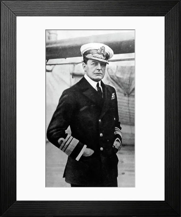 Framed Print : Rear Admiral David beatty Royal navy Framed Print : Rear Admiral David beatty Royal navy