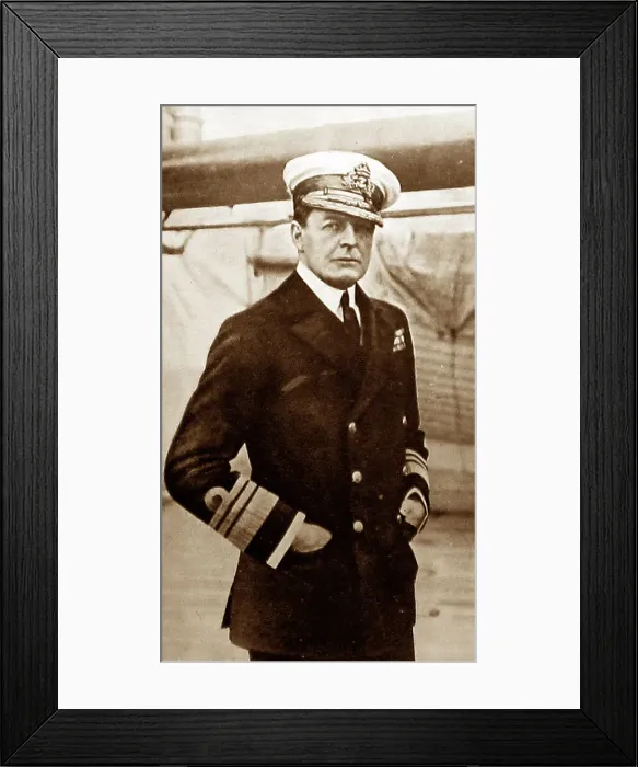 Framed Print : Rear Admiral David beatty Royal navy Framed Print : Rear Admiral David beatty Royal navy